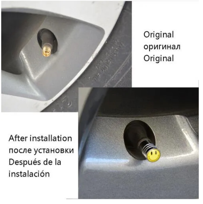 Auto Stickers Tire Wheel Valves Caps For Volkswagen Vw R Polo Passat B5 B6 T5 Golf 4 5 6 7 Touran Jetta Tiguan Car Styling