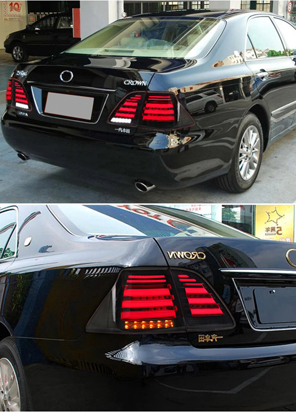 LED Turn Signal Tail Lamp for Toyota Crown Altis Car Taillight 2005-2009 Rear Brake Reverse Light Automotive Accessories