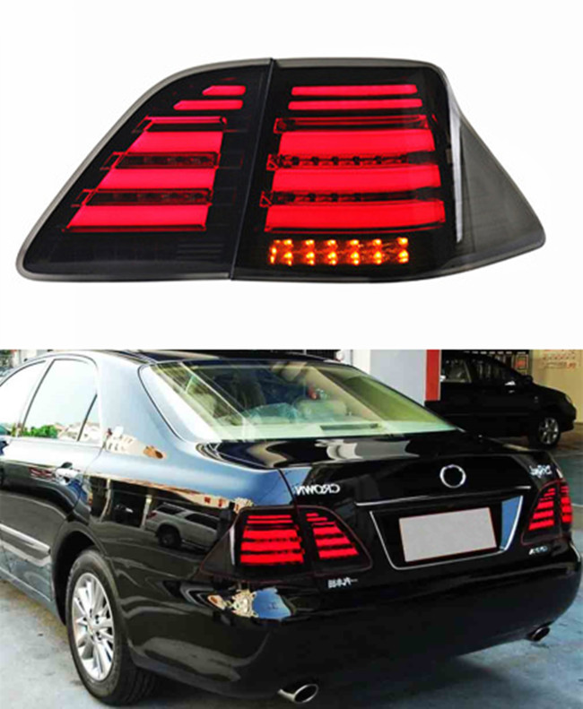 LED Turn Signal Tail Lamp for Toyota Crown Altis Car Taillight 2005-2009 Rear Brake Reverse Light Automotive Accessories