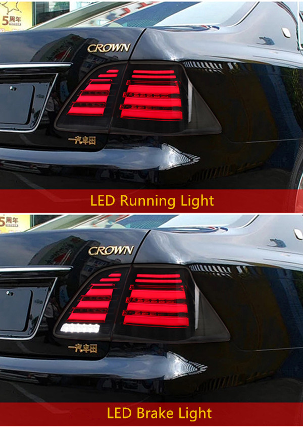 LED Turn Signal Tail Lamp for Toyota Crown Altis Car Taillight 2005-2009 Rear Brake Reverse Light Automotive Accessories