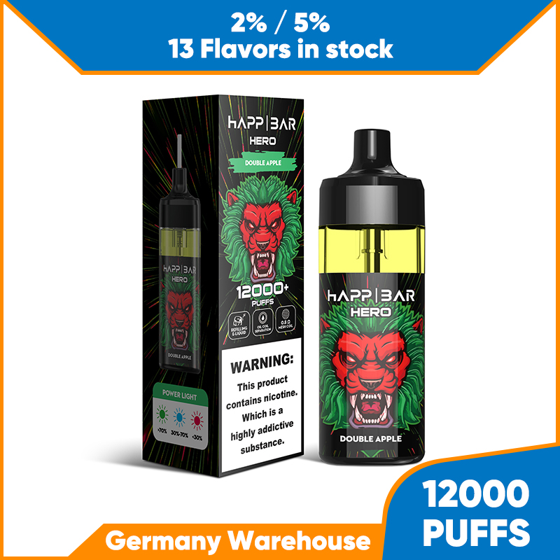 Good Taste Disposable Vape 12k 12000 Puffs E Cigarette 12 Flavors Popular in EU Big Capacity Rechargeable Electronic Vaporizer Germany Warehouse