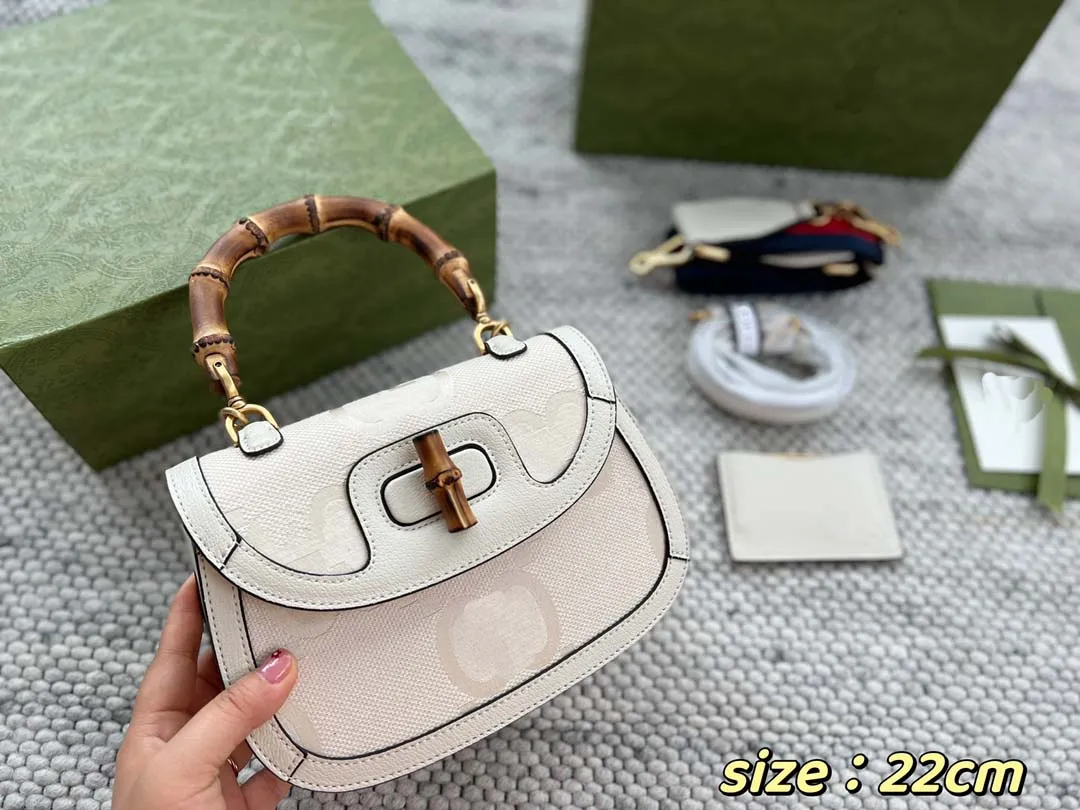Hot 7A Luxury Women Designers Handbags with Bamboo Bags Vintage Totes Small Top Handle Bag Lady Top-quality Tote 2023 New Fashion Crossbody Shouler