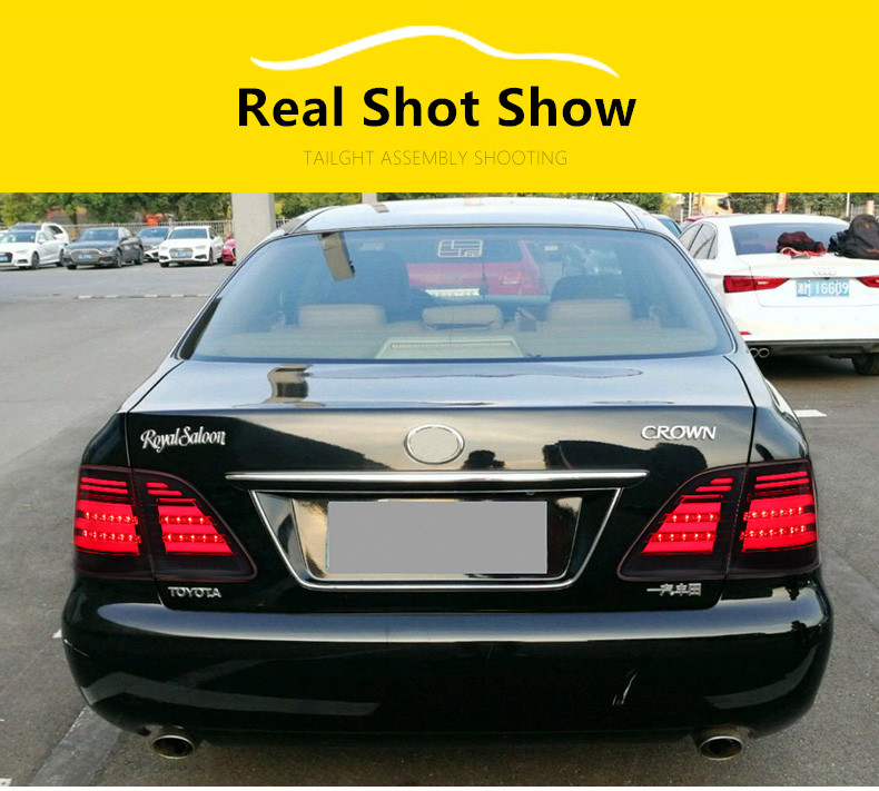 LED Turn Signal Tail Lamp for Toyota Crown Altis Car Taillight 2005-2009 Rear Brake Reverse Light Automotive Accessories