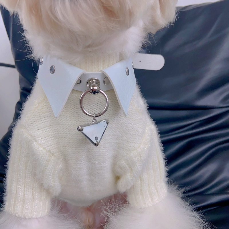 Wholesale Pet Collar Teddy Bichon Schnauzer Jarre Aero Bull Adjustable Hand Holding Rope Dog Collars