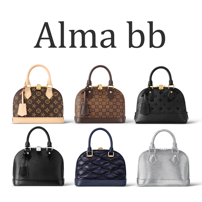Luxury handbag M53152 BB embossed designer bags N41221 Real Leather brown flower shell bag Womens Cross Body Shoulder Totes mens Clutch travel pochette silver bag