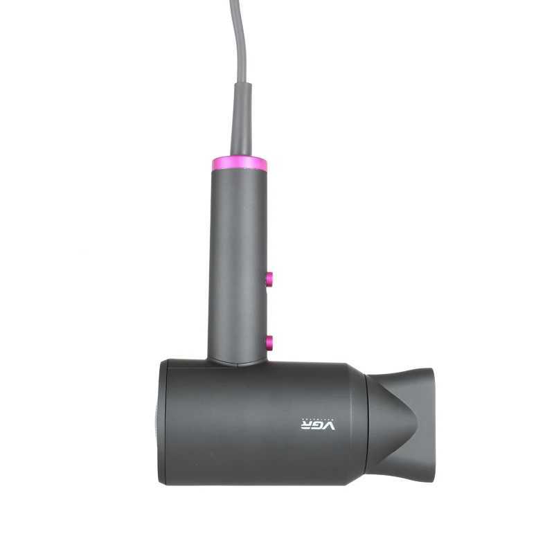 Hair Dryers VGR V400 Negative Ions Hair Dryer Professional Powerful Hair Styling Hot Cold Adjustment Fast Dry Air Dryer Home Appliances 240401