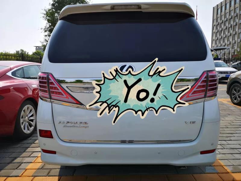 LED Turn Signal Tail Lamp for Toyota Alphard Car Taillight 2009-2014 Rear Brake Reverse Light Automotive Accessories