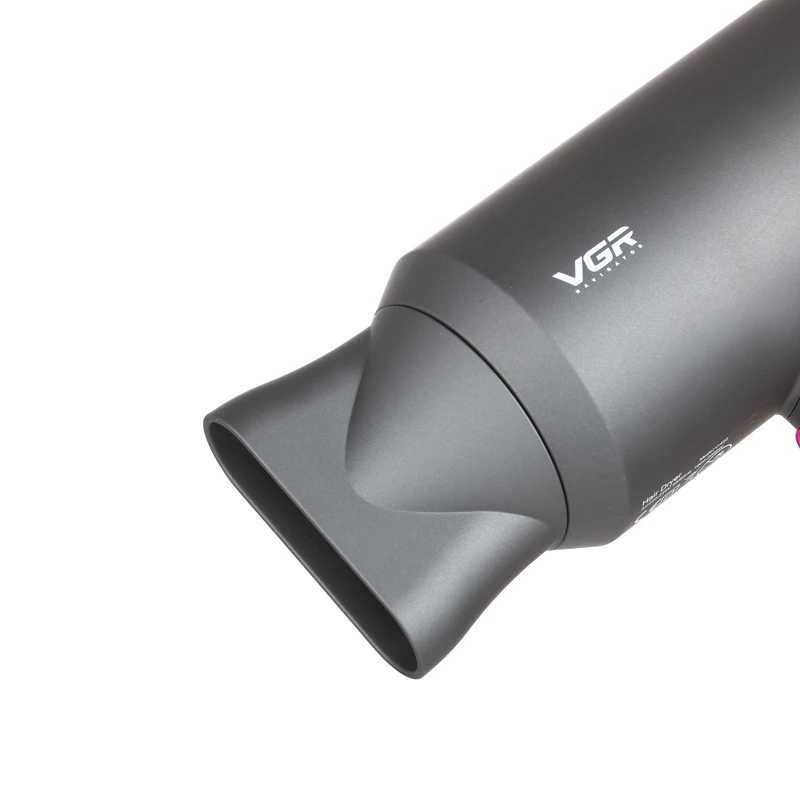 Hair Dryers VGR V400 Negative Ions Hair Dryer Professional Powerful Hair Styling Hot Cold Adjustment Fast Dry Air Dryer Home Appliances 240401
