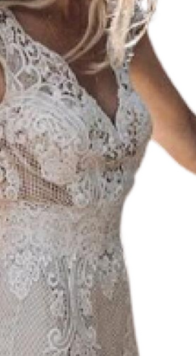 Vintage Berta Full Lace Mermaid Wedding Dresses Bridal Gowns V Neck Cap Sleeve Bohemian Beach Garden Custom Made vestido de n