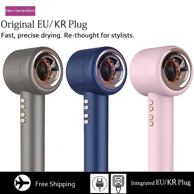 Hair Dryers Leafless Super Hair dryer Professional dryer Salon type household appliance negative ion dryer 240401