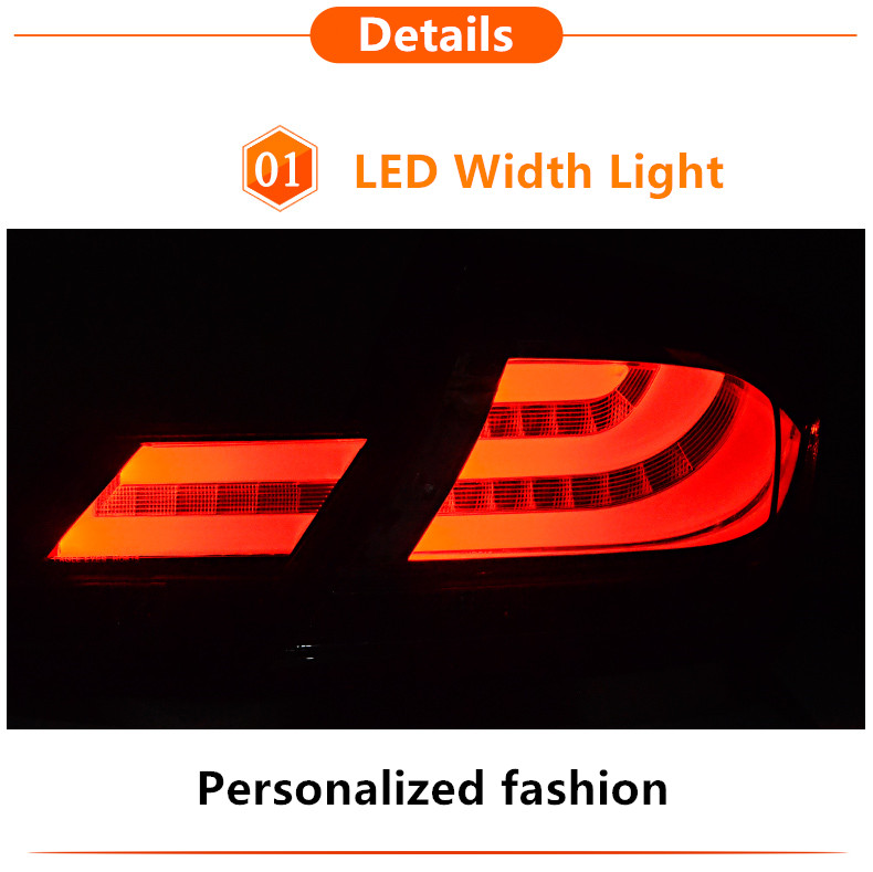 LED Turn Signal Tail Lamp for Honda Civic 9.5 Car Taillight 2014-2015 Rear Brake Reverse Light Automotive Accessories