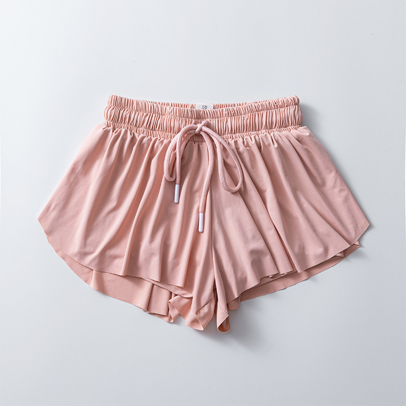 Girls And Adult Women Yoga Shorts Outfits With Exercise Fitness Wear Short Pants Girls Running Elastic Pants Sports Shorts New Arrivals