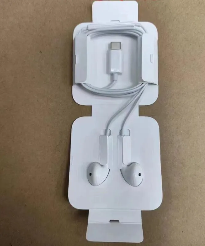 USB Type C Headphones In-Ear earphone Wire Earbuds With Mic Music Remote Volume Control Headset USB-C headphone auriculares with retail box