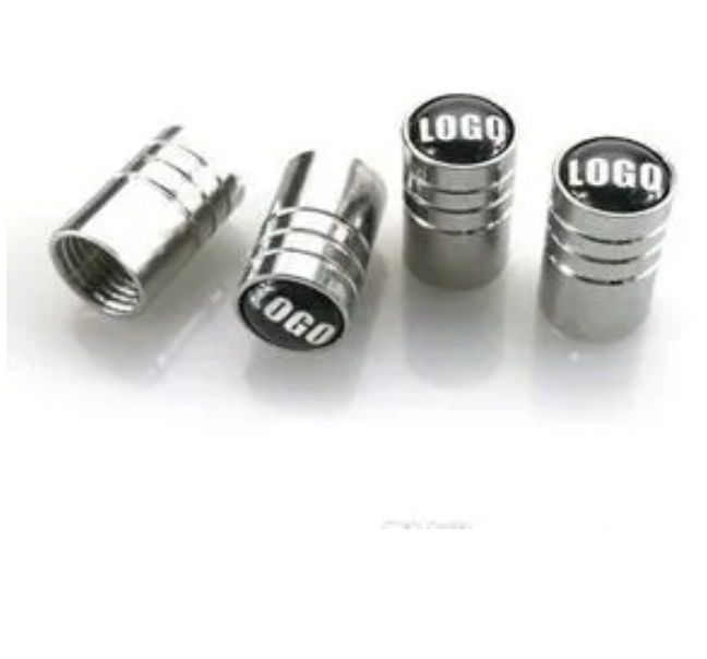 Car-styling Tire Valve Caps For Fiat Punto Abarth 500 124 Stilo Ducato Palio Badge Car Styling