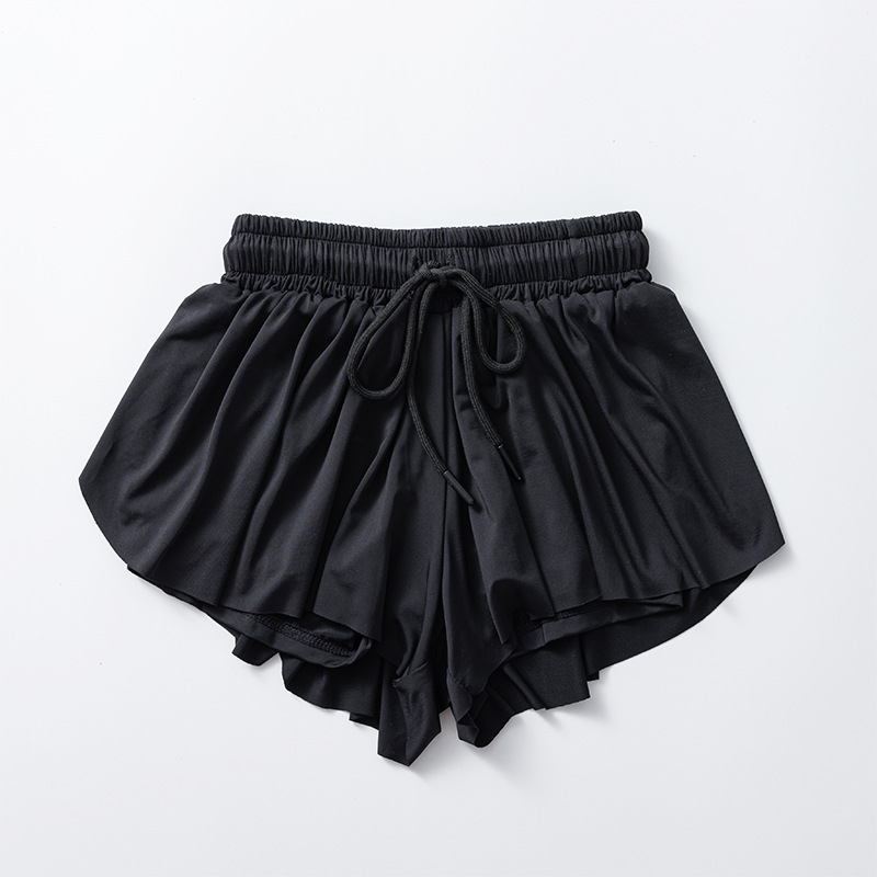 Girls And Adult Women Yoga Shorts Outfits With Exercise Fitness Wear Short Pants Girls Running Elastic Pants Sports Shorts New Arrivals