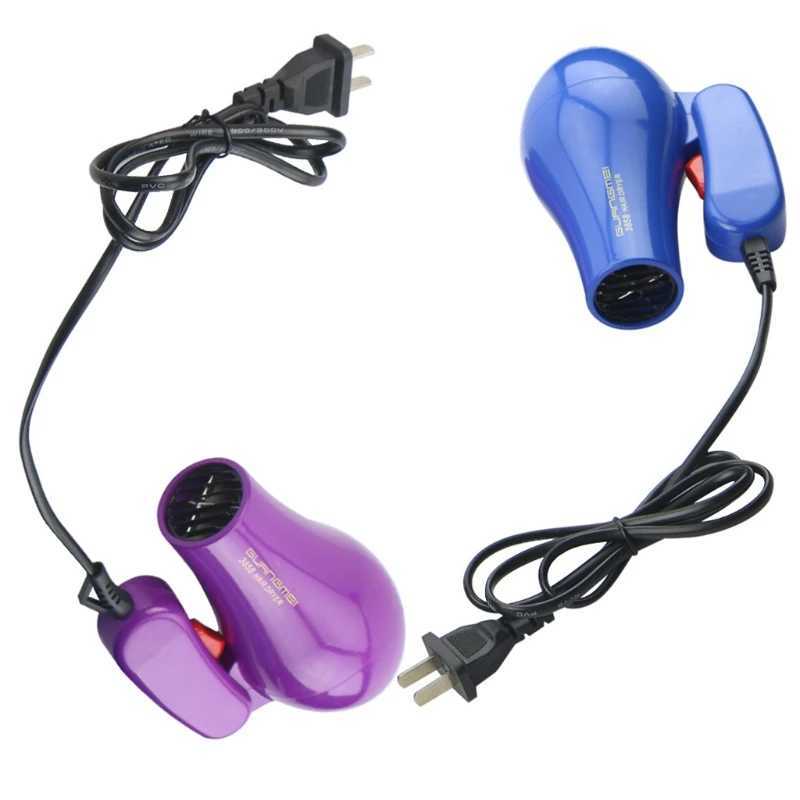Hair Dryers Foldable Portable Mini Hair Blow Dryer 850W Traveller Hair Dryer Compact Blower Power Adapter Converter Voltage Transformer 240401