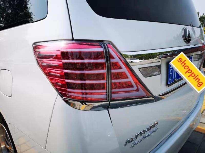 LED Turn Signal Tail Lamp for Toyota Alphard Car Taillight 2009-2014 Rear Brake Reverse Light Automotive Accessories