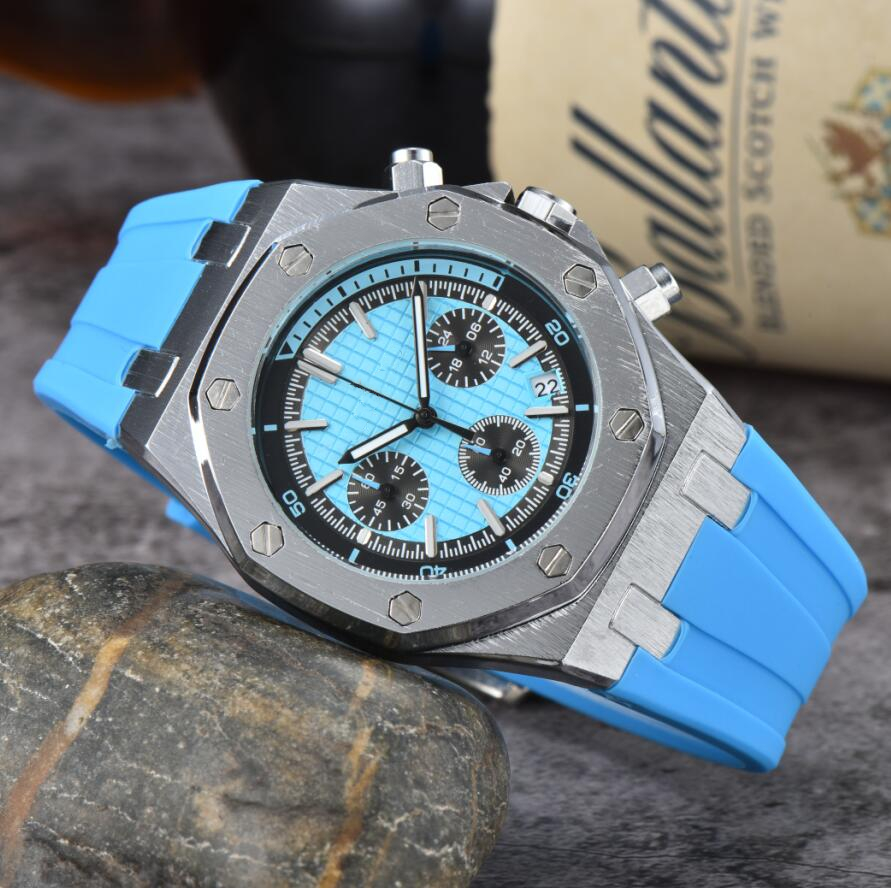 New Design Mens women AP Watches automatic quartz Movement Male Clock Luxury Business F1 Designer for Men Watch montre de luxe Wristwatches #55