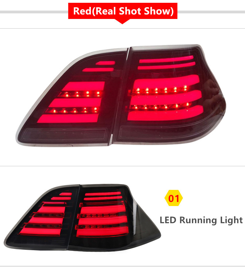 LED Turn Signal Tail Lamp for Toyota Crown Altis Car Taillight 2005-2009 Rear Brake Reverse Light Automotive Accessories