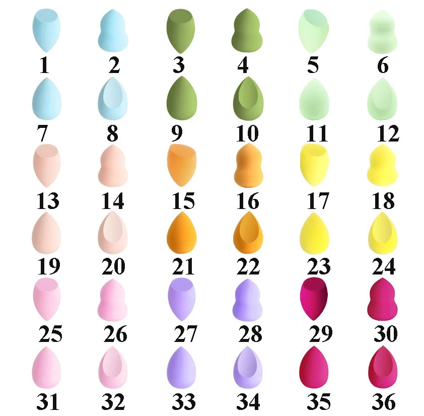 Beauty Egg Cosmetic Blender Customize Make Up Sponge Private Label Latex Free Makeup Blender Sponge Foundation Beauty Cosmetic 240220