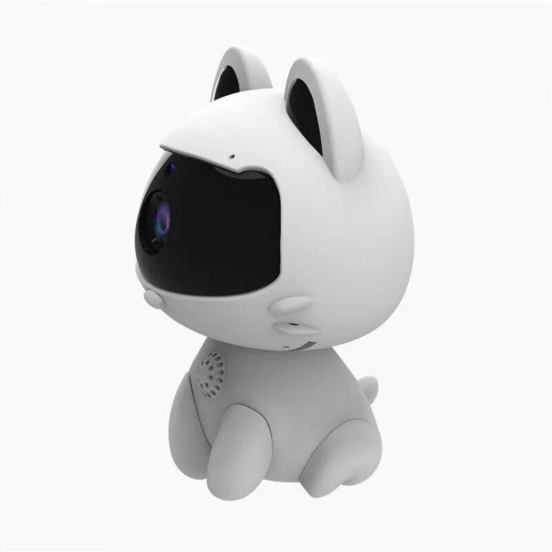 V380 Cat 1080P HD Wireless IP Dome Camera WiFi Camera HD Night Vision Remote Viewing Two Way Intercom Alarm Baby Pet Monitor