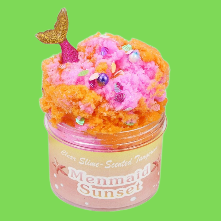 100ML Ocean Cartoon DIY Modeling Clay Rainbow Brushed Cotton Cloud Slime y Mud Stress Relief Kids Learning Educational Toy Pl