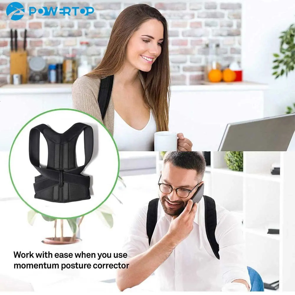 Alloy Bar Posture Corrector Scoliosis Back Brace Spine Corset Shoulder Therapy Support Posture Correction Belt Orthopedic Back 240222