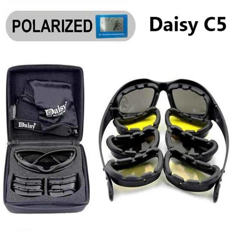 Desert 4 Lenses Army Goggles Outdoor UV Protect Sports Hunting Sunglasses Unisex Military Hiking Tactical Glasses 240223