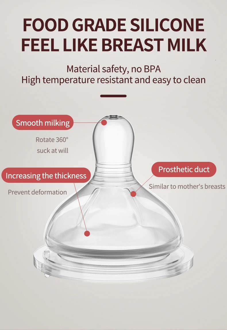 Oberni PP Material Anti drop bloating Handle Nursing Bottle 240ml 2pcs Bpa Free Baby Milk feeding bottle 240223