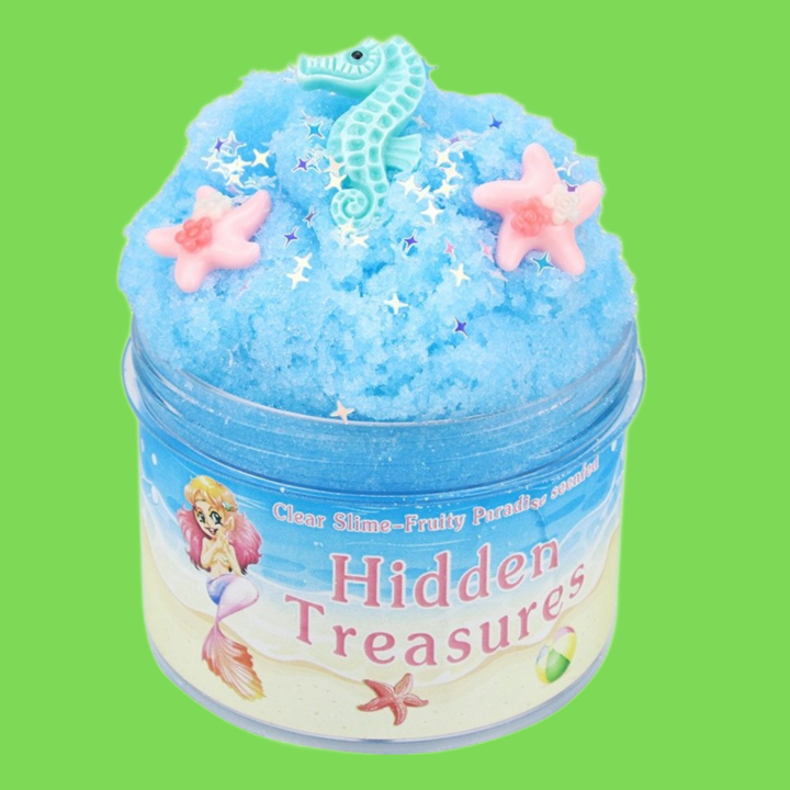 100ML Ocean Cartoon DIY Modeling Clay Rainbow Brushed Cotton Cloud Slime y Mud Stress Relief Kids Learning Educational Toy Pl