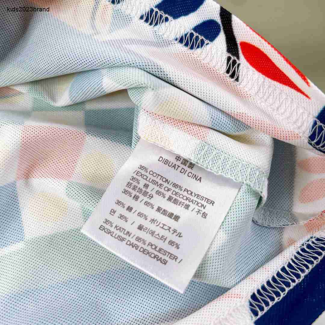 New tracksuits baby casual suit child T-shirt set Size 100-160 kids Color full printing Short sleeved Polo and shorts 24Feb20