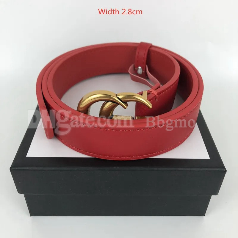 Fashion Classic Men Designers Belts Womens Mens Casual Letter Smooth Buckle Belt Width 2.0cm 2.8cm 3.4cm 3.8cm