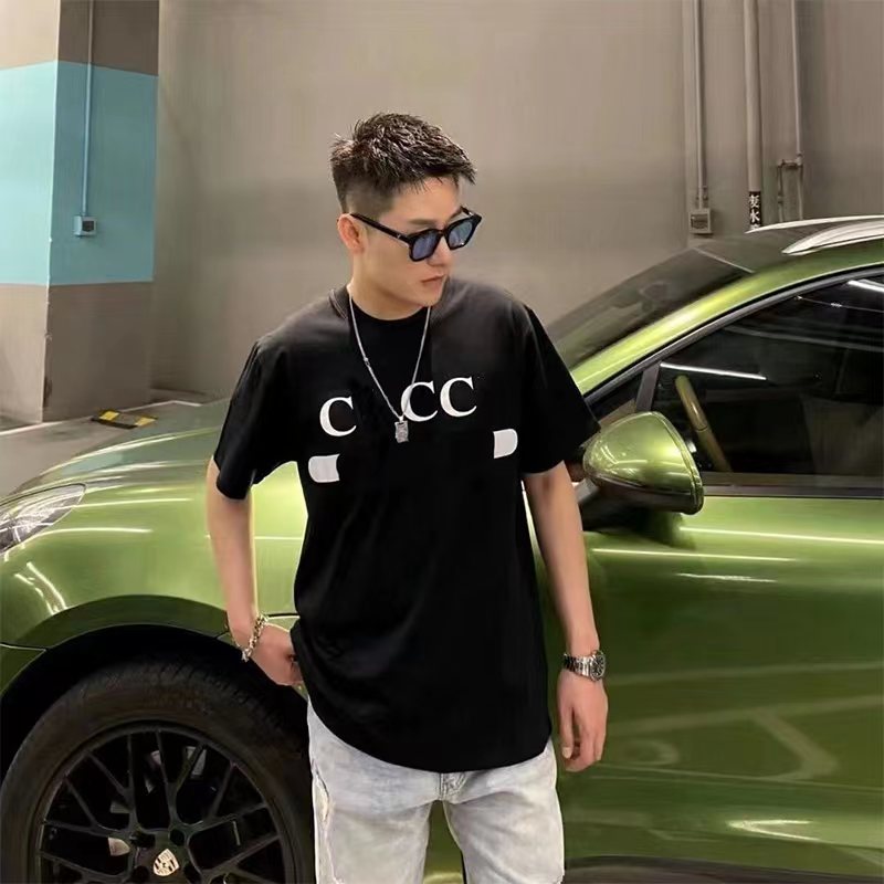Summer T Shirt Mens Womens Designers T-shirts Loose Tees Tops Man Casual Shirt Luxurys Clothing Streetwear Shorts Sleeve Polos Tshirts SizeF S-5XL