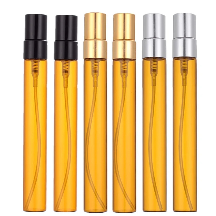 Perfume Tester Vial 2ml 3ml 5ml 10ml Glass Vials Refillable Empty Perfume Samples Mini Glass Spray Bottles