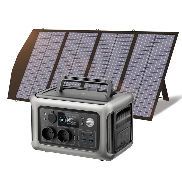 ALLPOWERS R600 Portable Powerstation with Solarpanel
