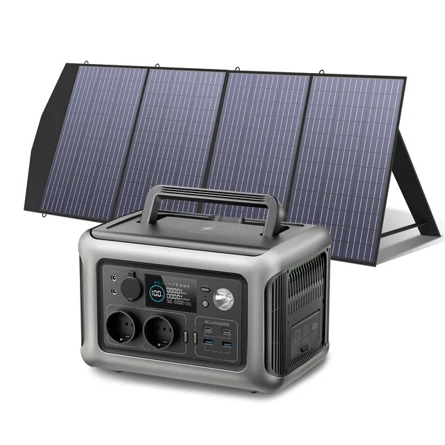 ALLPOWERS R600 Portable Powerstation with Solarpanel
