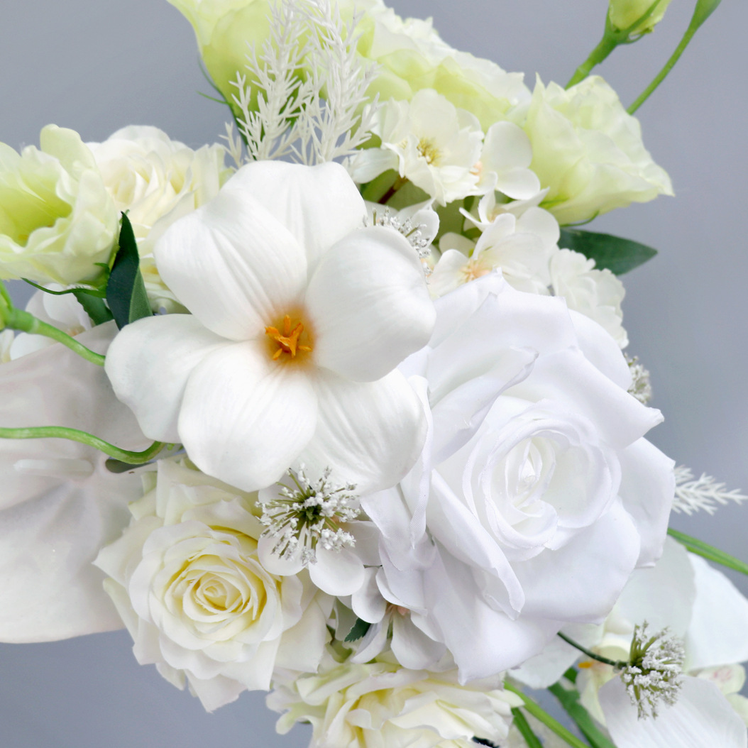 2025 Wedding Bouquets White Wedding Flowers 28*55cm Wedding Accessories