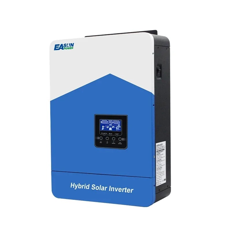 EASUN 7000VA 6200W Hybrid Solar Inverter 48VDC MPPT 80A 450VDC PV Input Pure Sine Wave Inversor with WIFI Support BMS