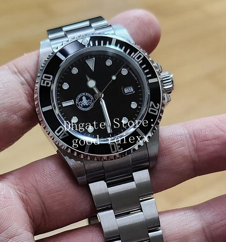 Men's Vintage Watch Men Automatic 3135 Sommozzatori Octopus Watches BP Maker Antique Sea Alloy Bezel 16600 Dweller Sport Eta BpF Wristwatches
