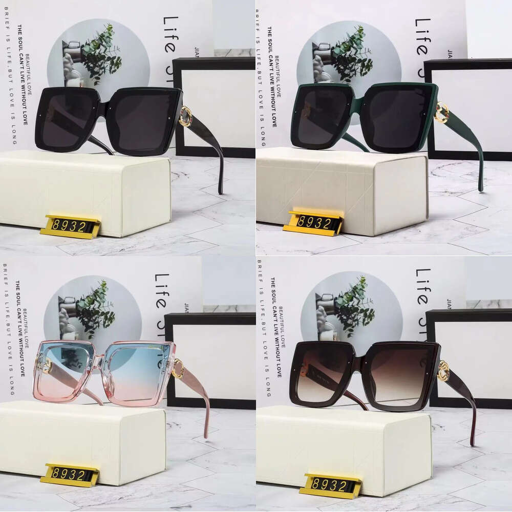 Sunglasses Designer Letter Womens Mens Goggle Senior Eyewear for Women Eyeglasses Frame Vintage Metal Sun Glasses with Box Sunglasses for Women