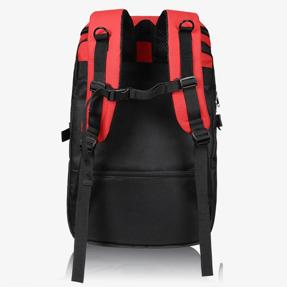 25L Large Capacity Badminton Racket Bag Full Zipper Tennis Rackets Adjustable Shoulder Strap for Men Women Youth and Adult 240223