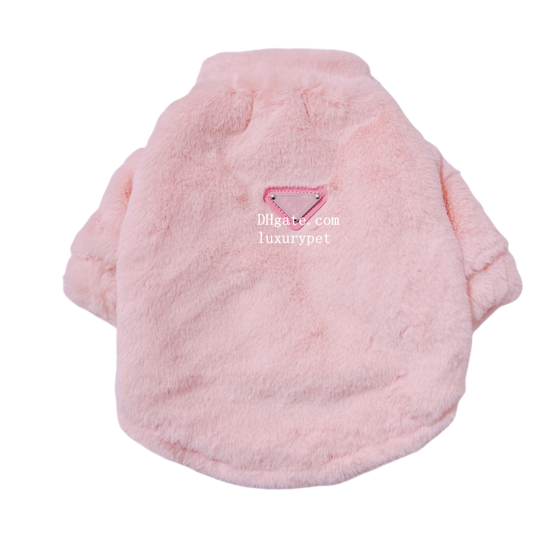 Winter Apparel Designer Clothes Dog Faux Fur Coat Turtleneck Puppy Sweater Cold Weather Pets Jacket Warm Outfit Jackets for Small Medium Dogs White 90