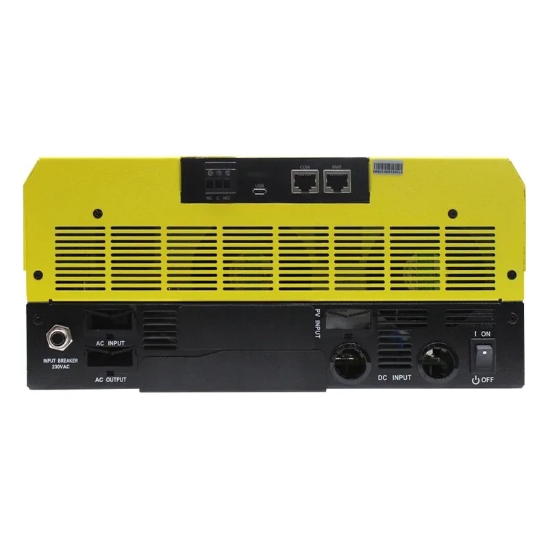 EASUN POWER Hybrid Solar Inverter 5.6KW 230vac MPPT 120A Solar Charger PV Input 6000W 450vdc LED Ring Lights Touchable Button
