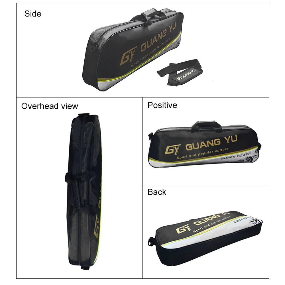 Large Capacity Tennis Racket Bag Badminton Backpack Waterproof Gym Sport Equipment Storage Competition Shoulder 240223