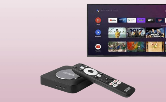 Mecool KM2 PLUS Smart TV Box Android 11 Go0gle Play DDR4 2GB 16GB D0lby BT50 Netfl1x 4K Amlogic S905X4B HDR10 24G5G WIFI 100M