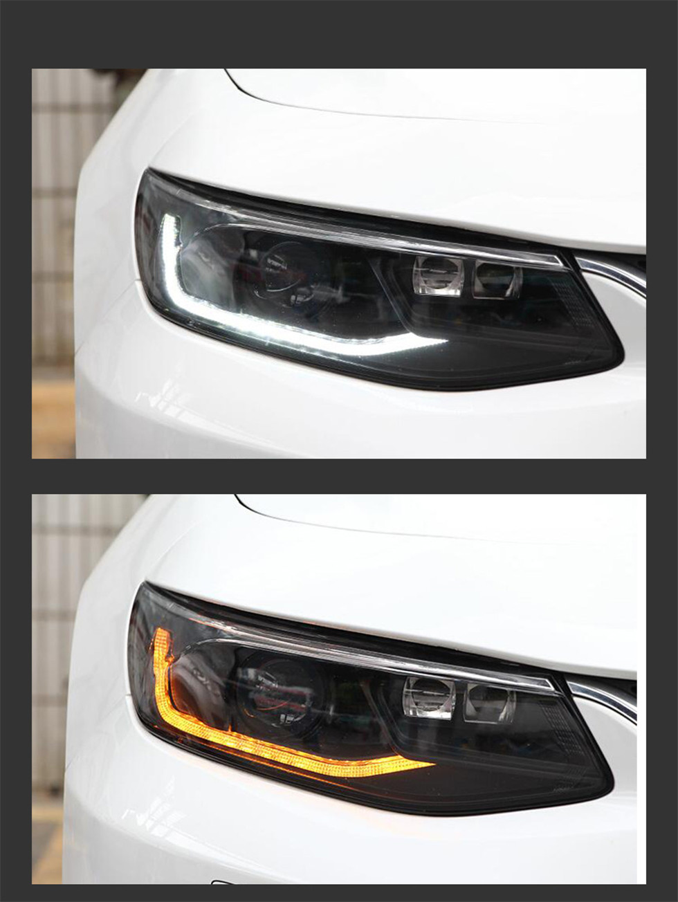 Car Styling for Malibu XL LED Headlight 20 16-20 18 Head Lights Assembly Dynamic Turn Signal Lens Accessory