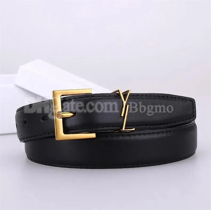 Belt Designer Belt Quiet Belts for Women Men Belt Genuine Leather 2.5 C M Width High-quality Multiple Styles with Box No Box Optional