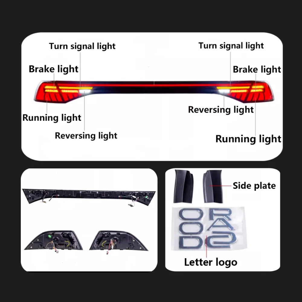 Rear Brake Reverse Fog Tail Light for Honda Accord G11 LED Taillight 2023-2024 Turn Signal Lamp Car Accessories