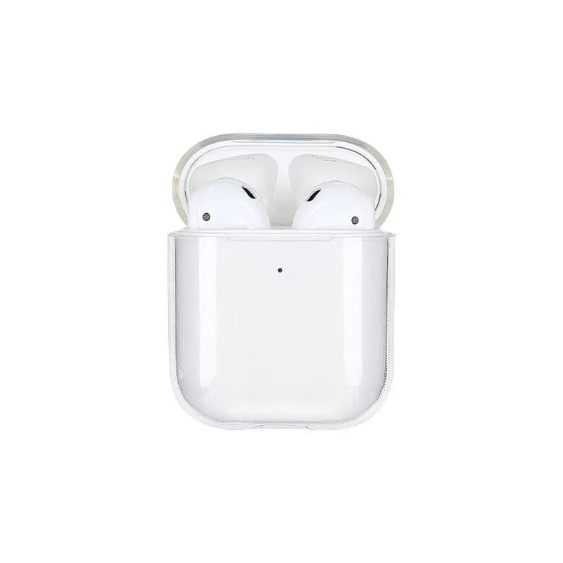 For Airpods pro 2 Earphones Accessories airpods 2 3 Gen Wireless Bluetooth Earphones Cases White PC Hard Shell Headphone Protecter