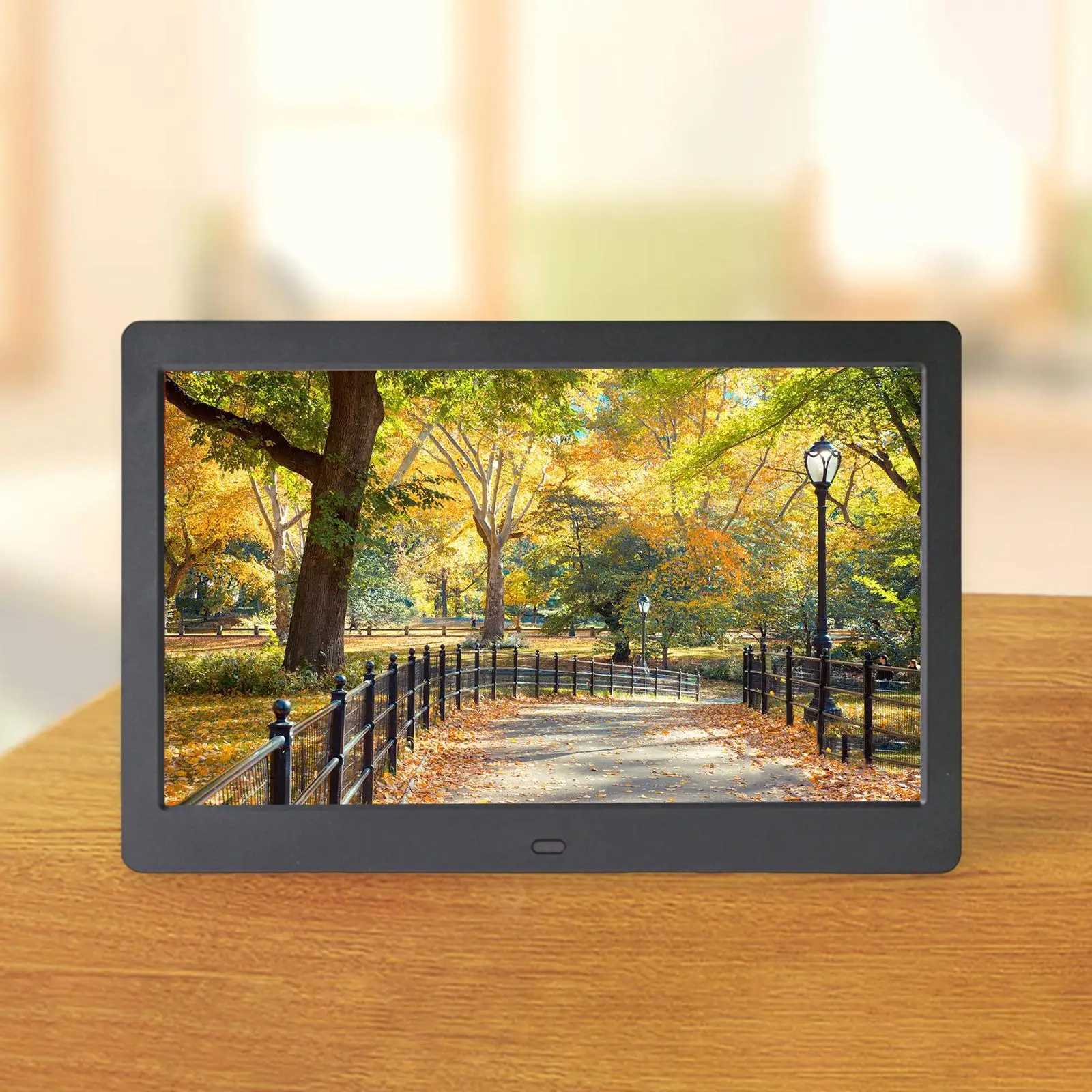 Digital Photo Frames 10 Digital Picture Frame Black EU/US Standard Plug Professional Easily Install Multiple Functions Remote Control 16/9 Screen 2432